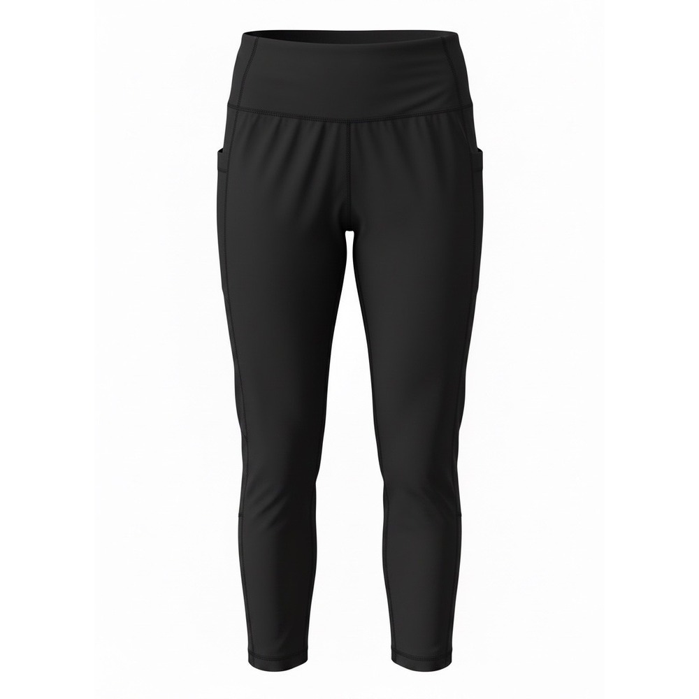 Women's Lululemon Pace Rival Crop Full-On Luxtreme 22" Black, Size 6